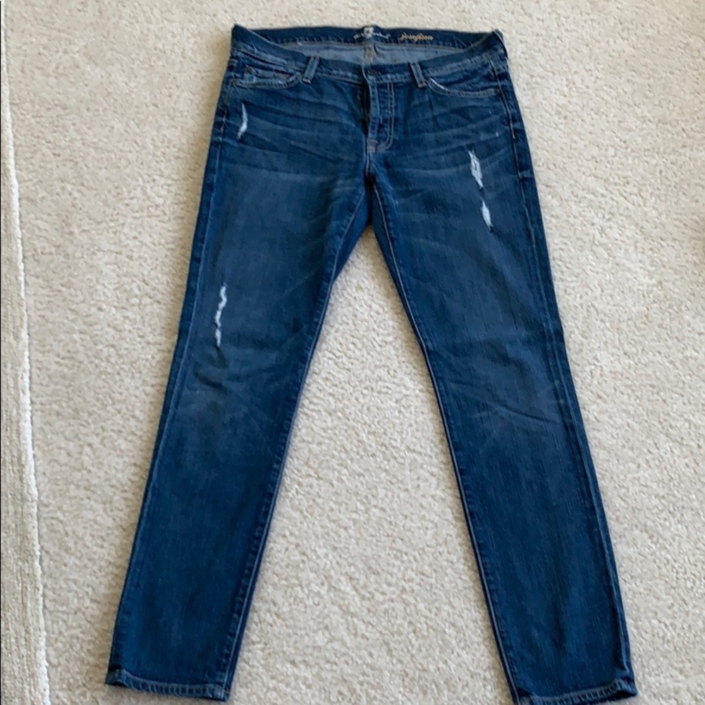 NWOT 7 for all Mankind Josefina button fly jeans